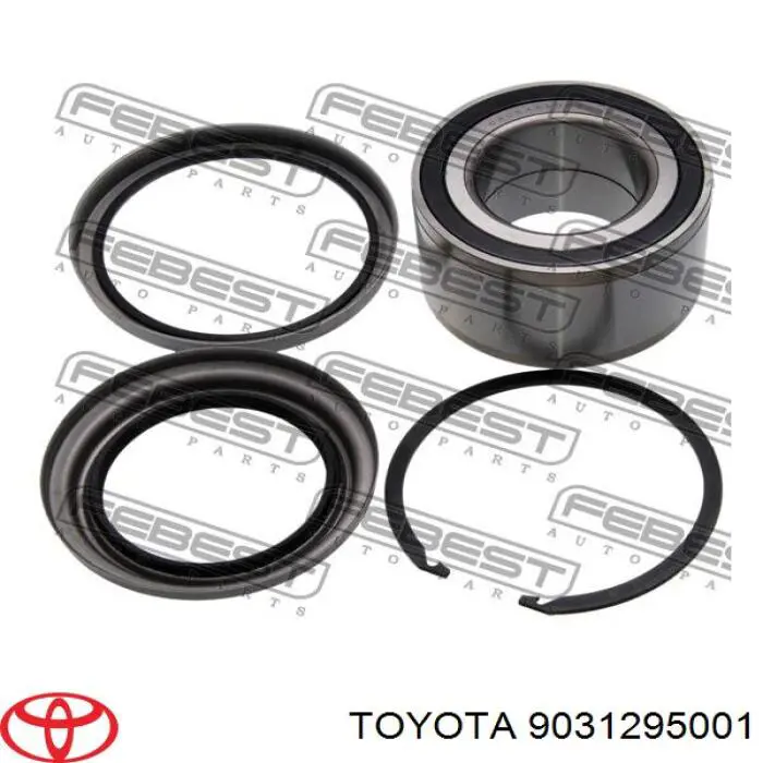 Подшипник ступицы 9031295001 Toyota