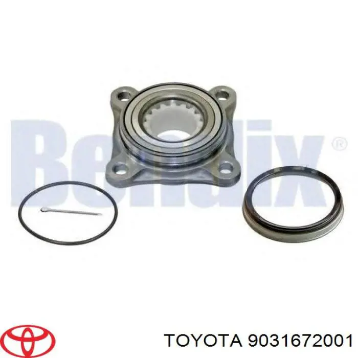 Купить 9031672001 Toyota Сальник передней ступицы