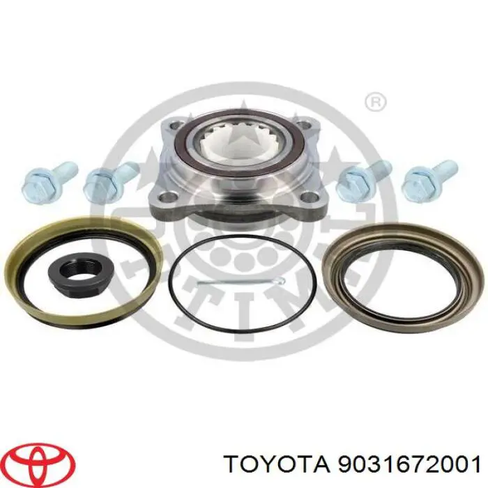 Сальник передней ступицы 9031672001 Toyota