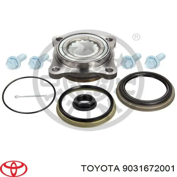 Сальник передней ступицы Toyota 9031672001