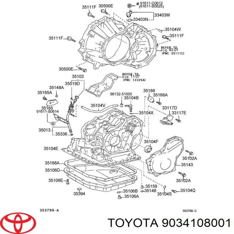  9034108001 Toyota