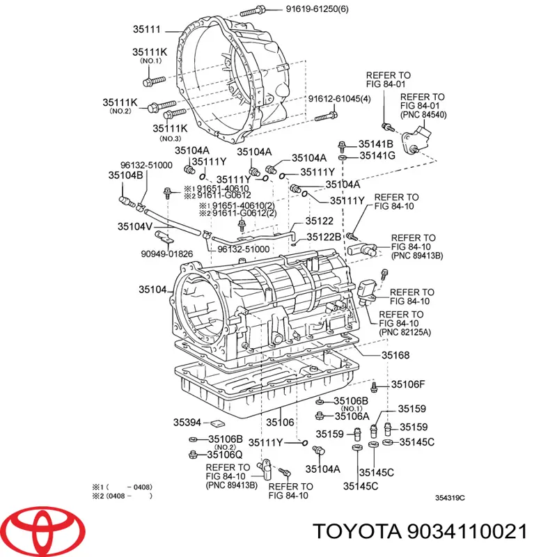 9034110021 Toyota