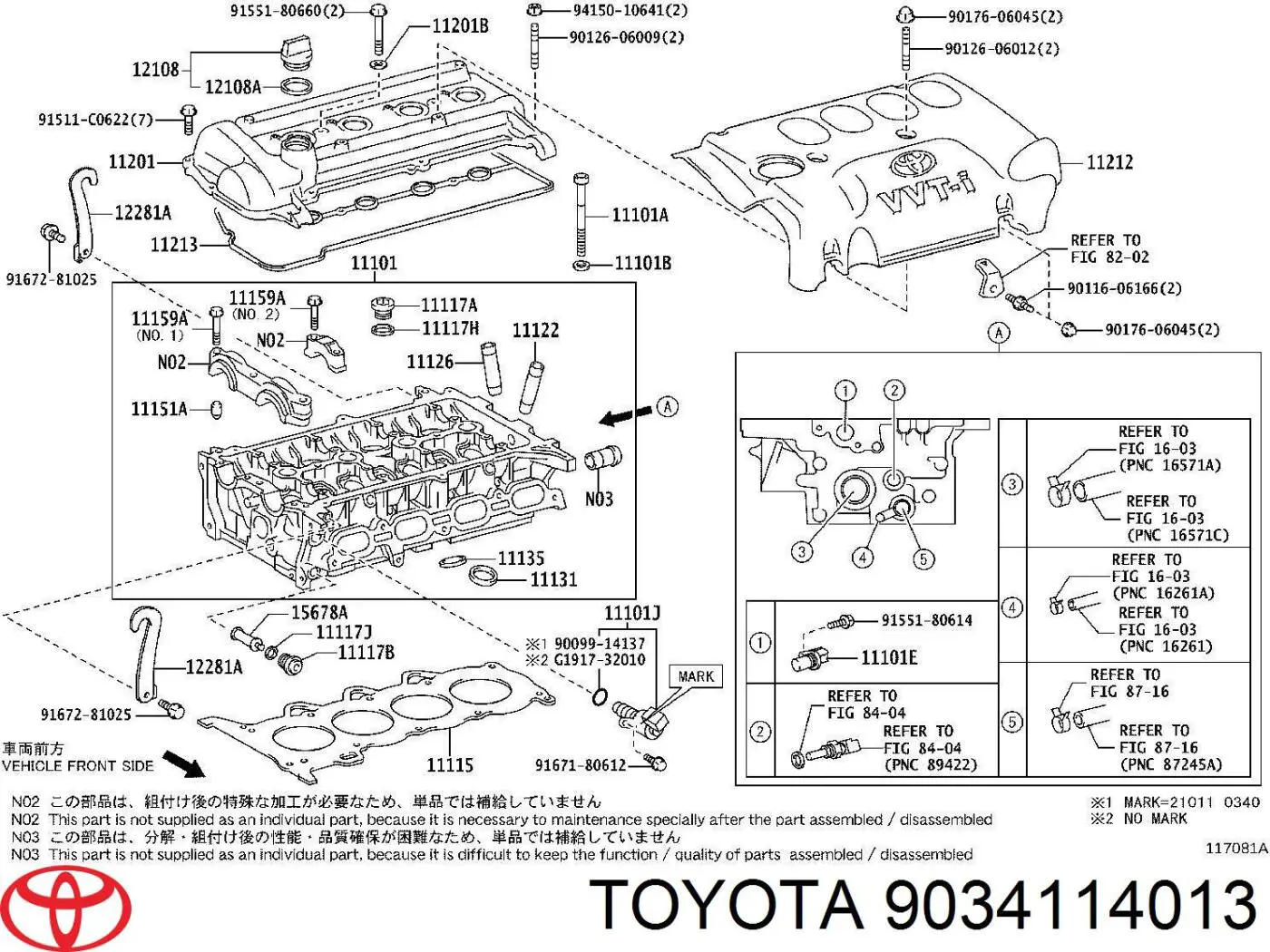 9034114013 Toyota 