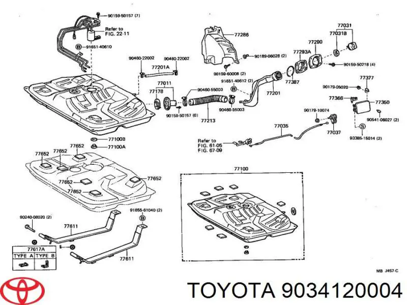  9034120004 Toyota