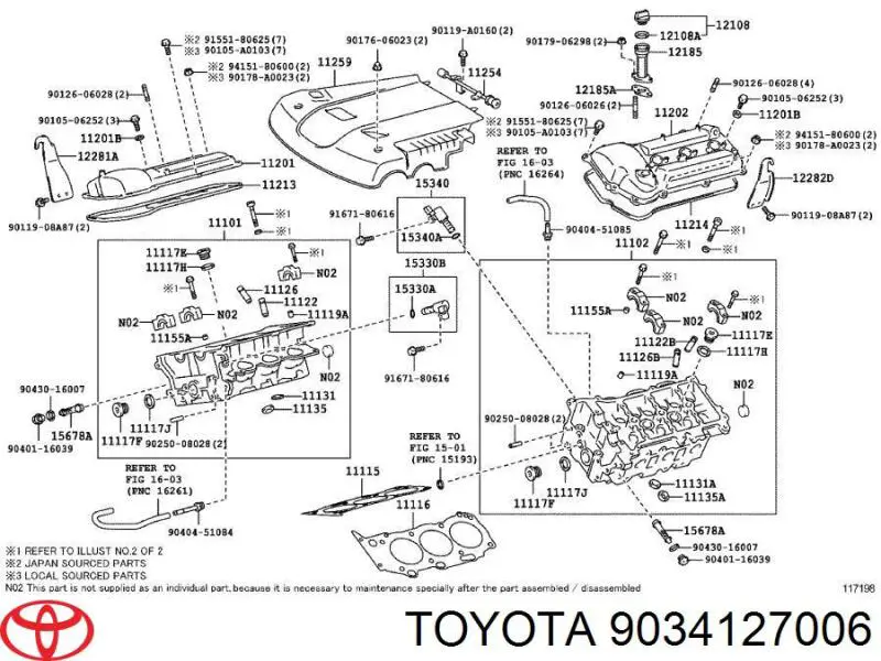 9034127006 Toyota 