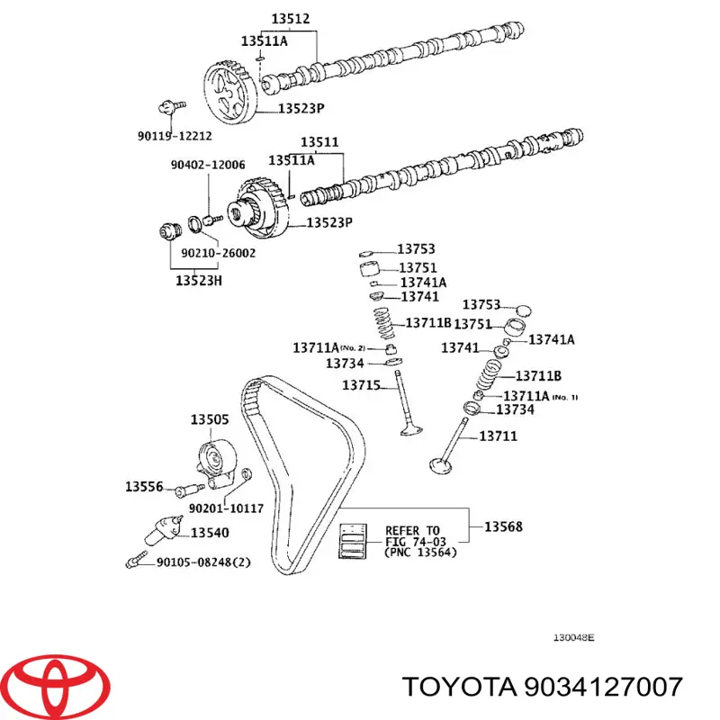 9034127007 Toyota 