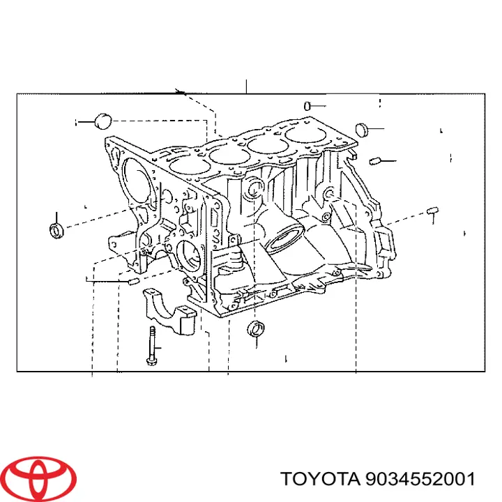  Toyota 9034552001 цена, от  USD