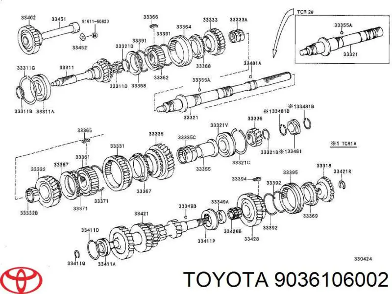  Toyota 9036106002 цена, от 1.10 USD