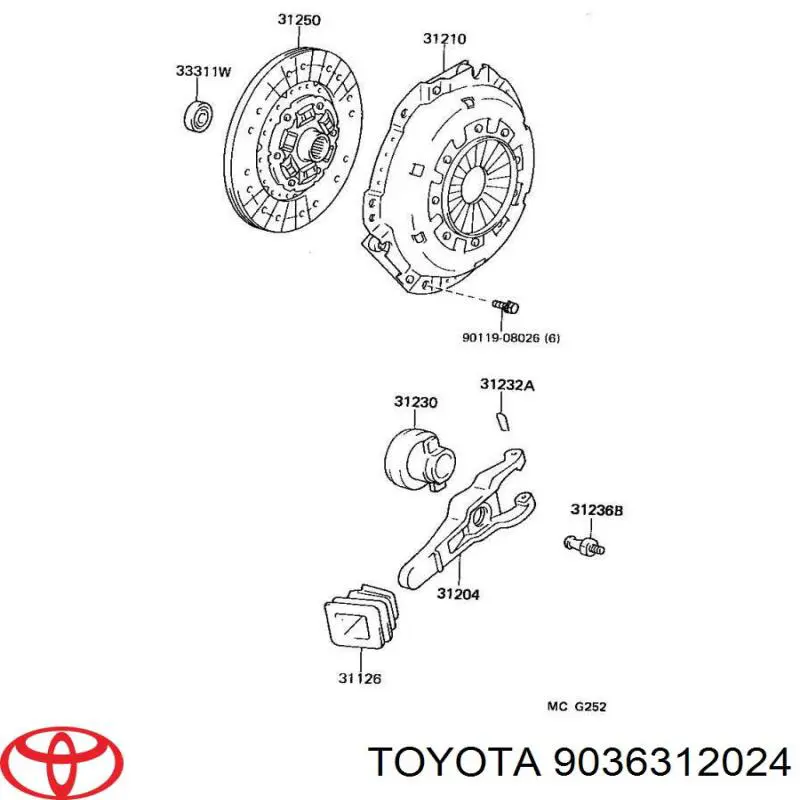  9036312024 Toyota