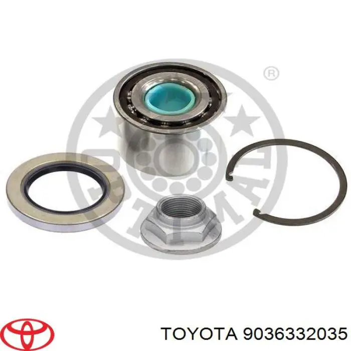 Подшипник ступицы 9036332035 Toyota