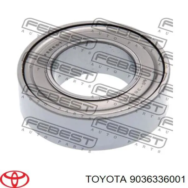 9036336001 Toyota подвесной подшипник передней полуоси