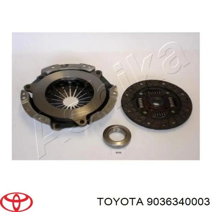 Выжимной подшипник 9036340003 Toyota