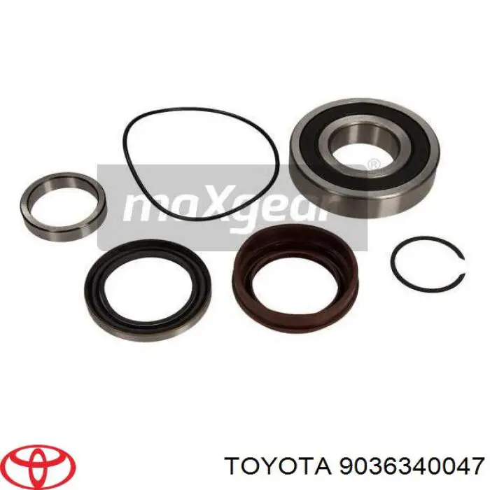 Подшипник задней ступицы 9036340047 Toyota