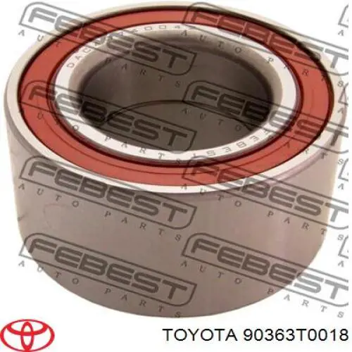 Комплект подшипника ступицы колеса Toyota 90363T0018 цена, от 20.94 USD