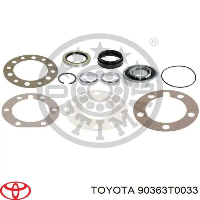 Подшипник задней ступицы 90363T0033 Toyota