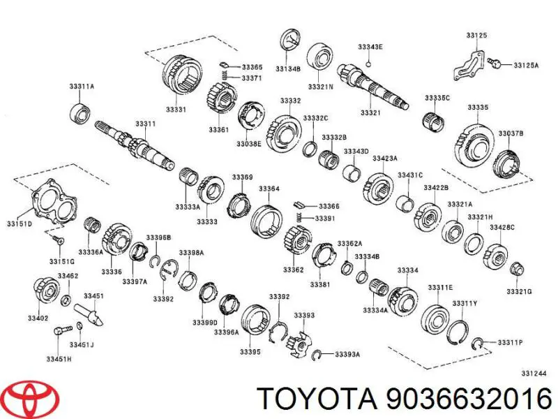 9036632016 Toyota 