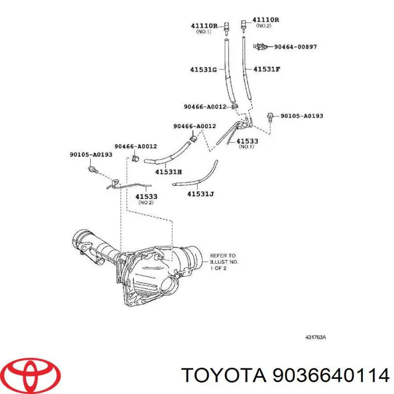 9036640114 Toyota 