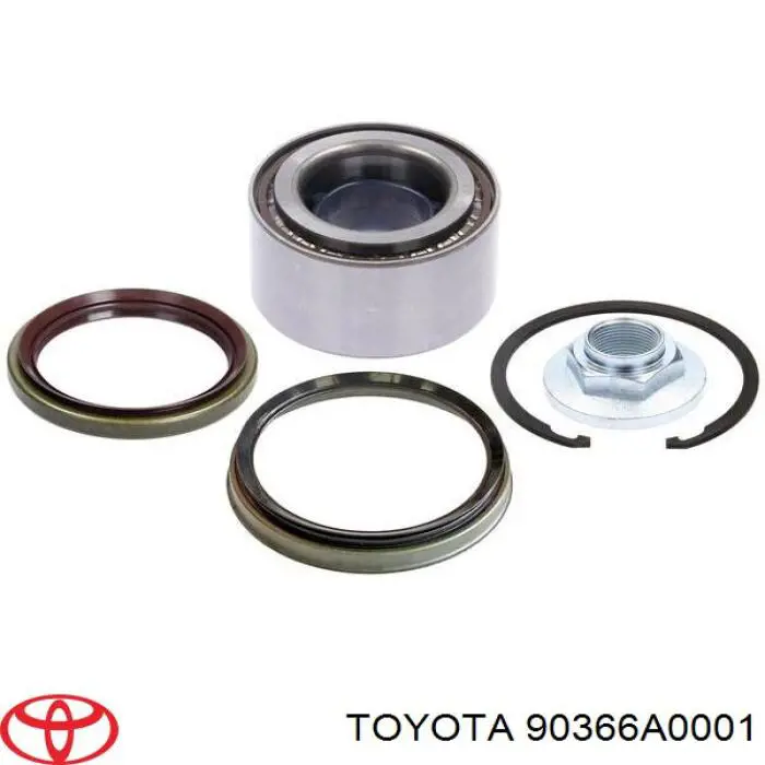 Купить 90366A0001 Toyota Подшипник передней ступицы