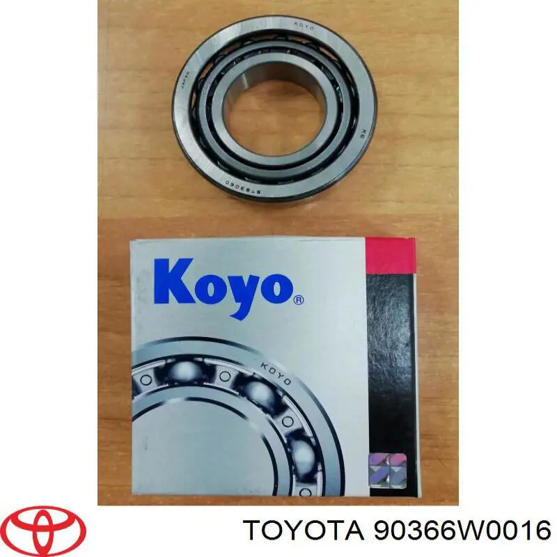 Купить 9036630096 Toyota Подшипник вторичного вала КПП