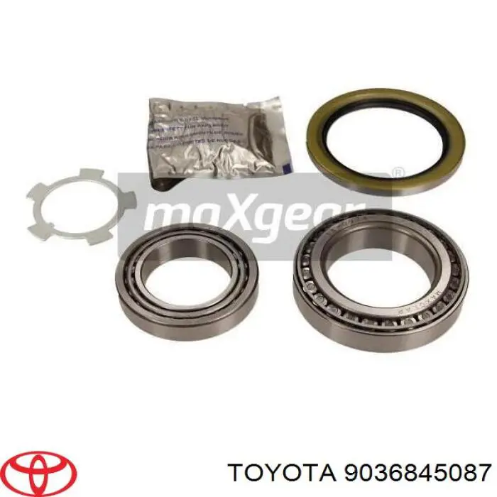 Передний подшипник колеса Toyota 9036845087