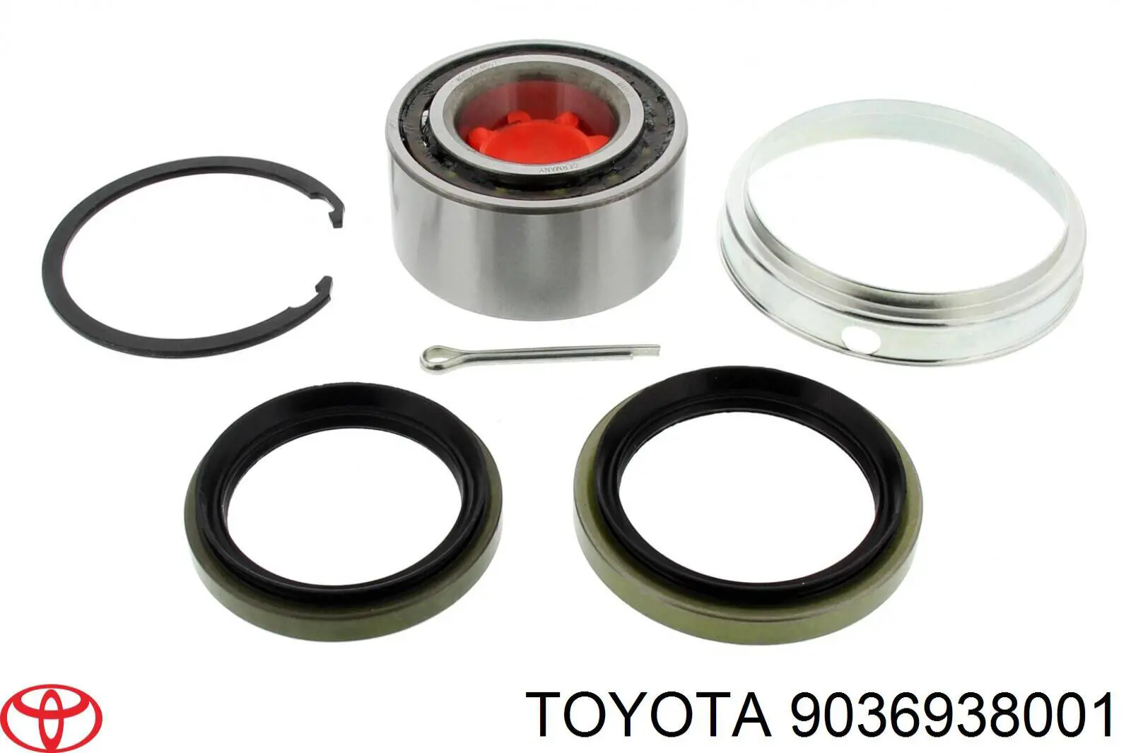Комплект подшипника ступицы колеса Toyota 9036938001 цена, от 19.96 USD