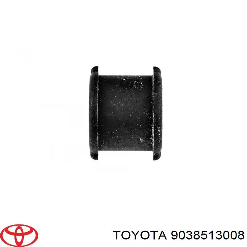 9038513008 Toyota bucha externa de estabilizador traseiro