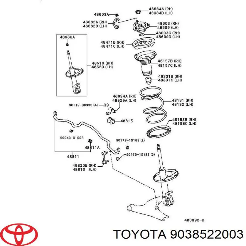  9038522003 Toyota