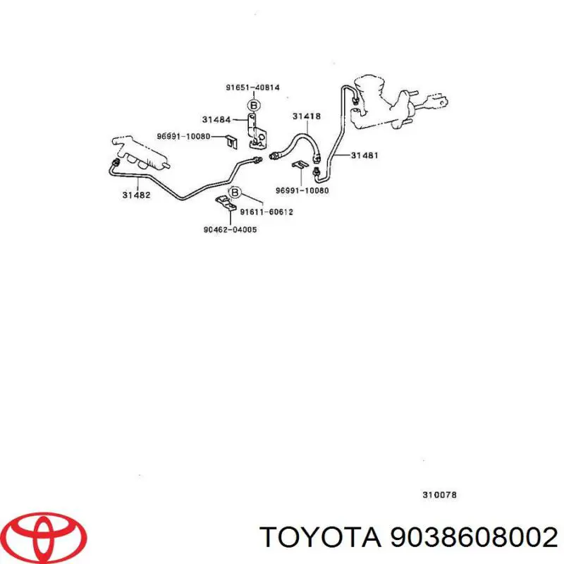  9038608002 Toyota