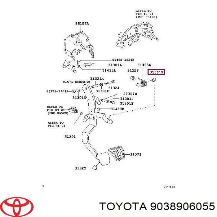 9038906055 Toyota 