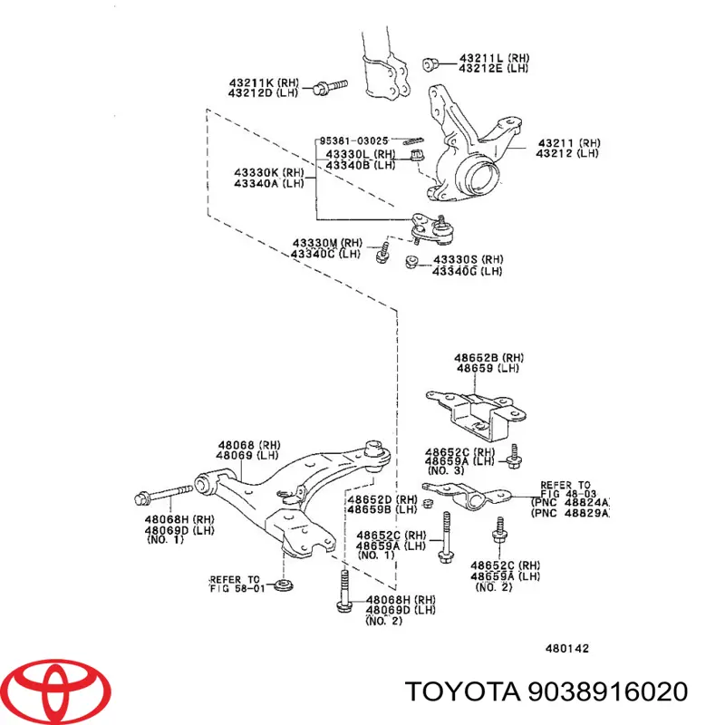  9038916020 Toyota