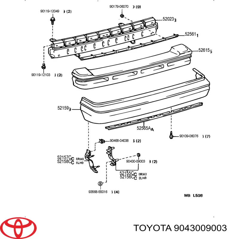  9043009003 Toyota