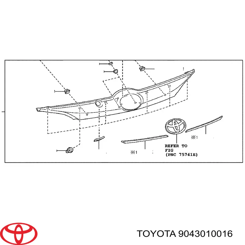 Купить 9043010016 Toyota 