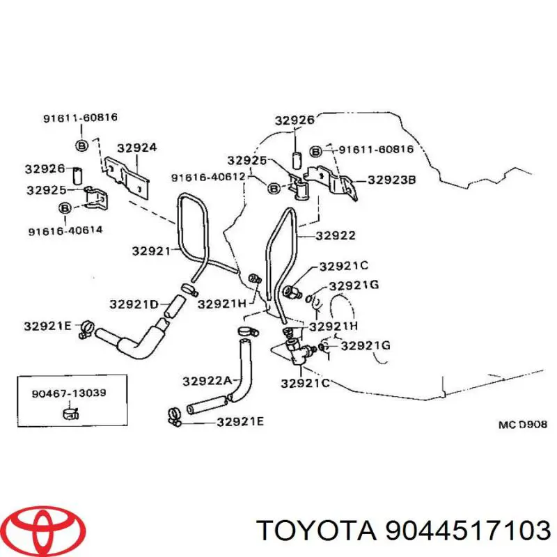 9044517103 Toyota 