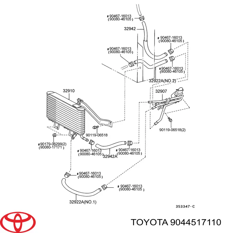  Toyota 9044517110 цена, от 6.33 USD
