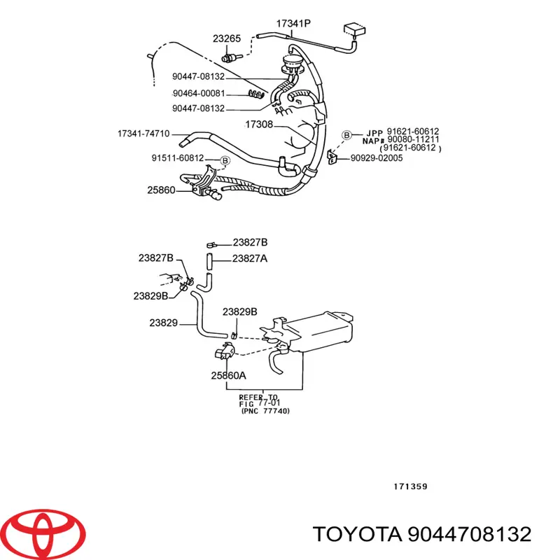 9044708132 Toyota 