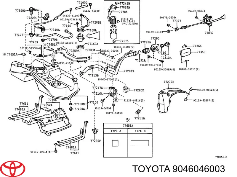  Toyota 9046046003 цена, от 3.86 USD