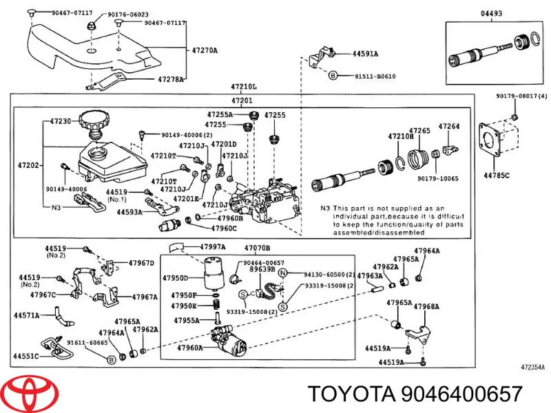  Toyota 9046400657 цена, от 2.44 USD