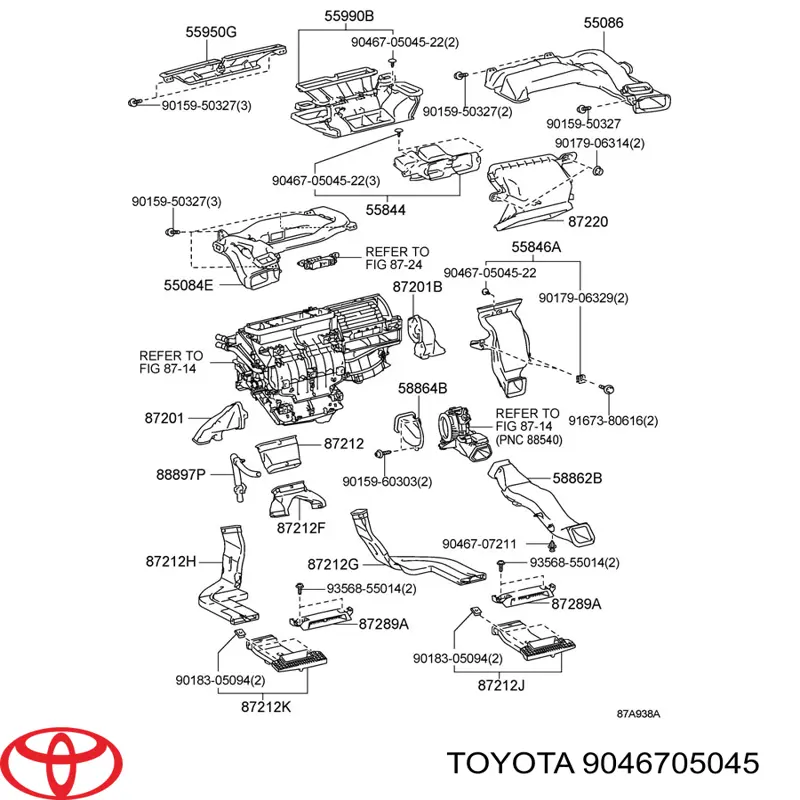  9046705045 Toyota