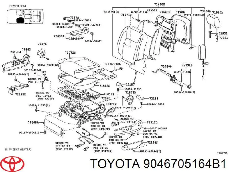 9046705164B1 Toyota 