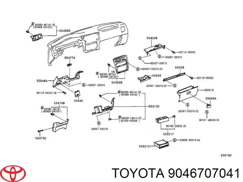 9046707041 Toyota 