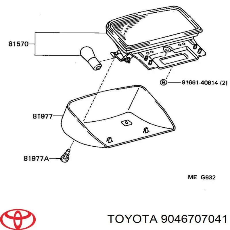 Купить 9046707041 Toyota Ветровое стекло