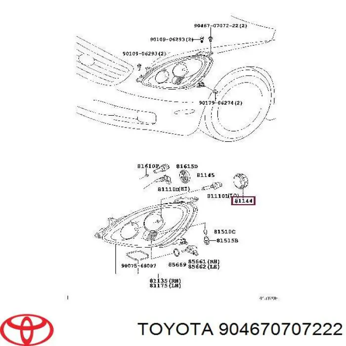 904670707222 Toyota 