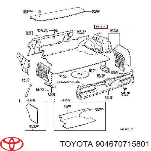  904670715801 Toyota