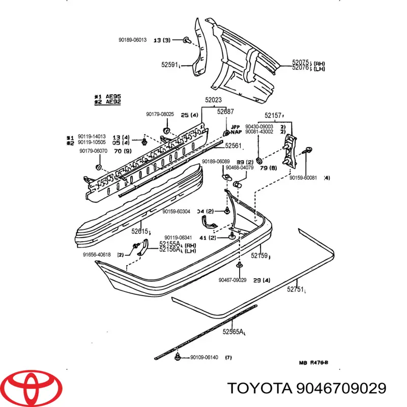  Toyota 9046709029 цена, от 0.48 USD