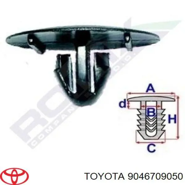 Пистон (клип) утеплителя капота Signeda T799 цена, от 0.70 USD