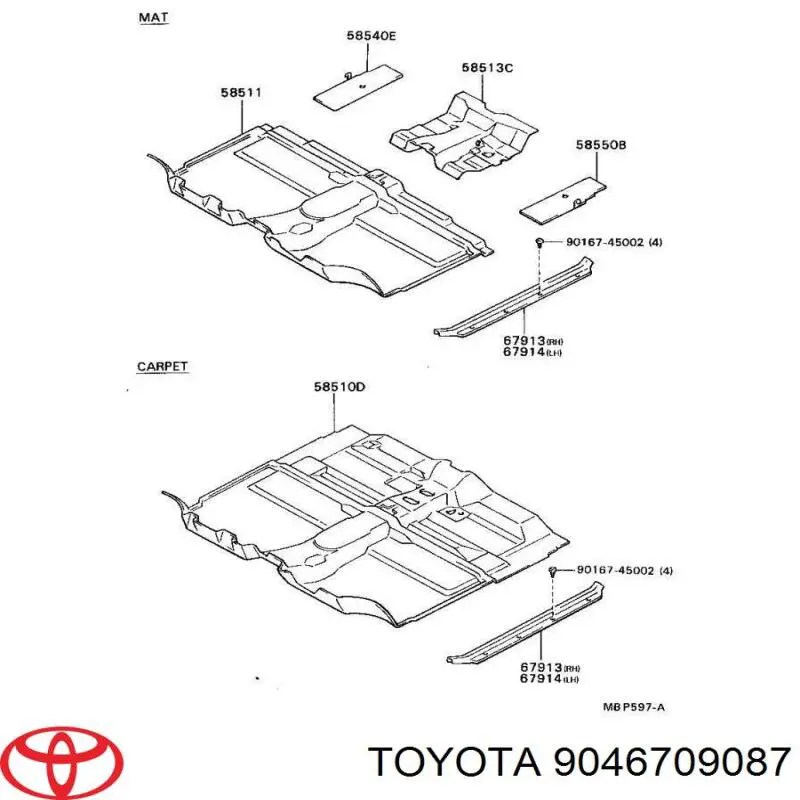  9046709087 Toyota