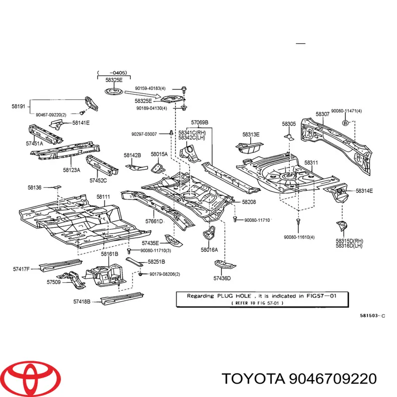  9046709220 Toyota