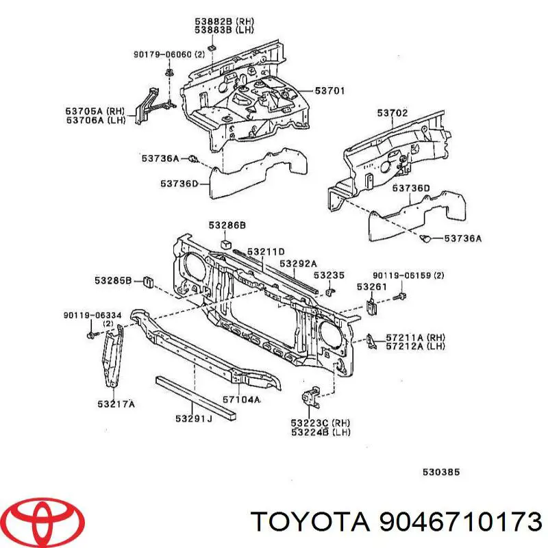  9046710173 Toyota