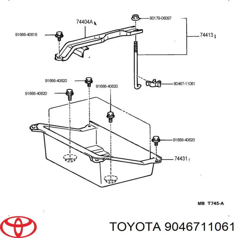  9046711061 Toyota