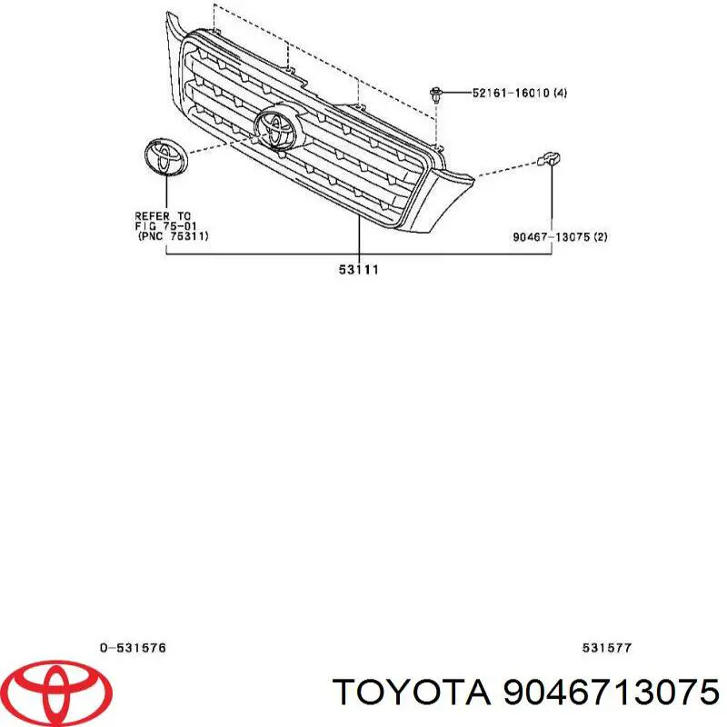  9046713075 Toyota